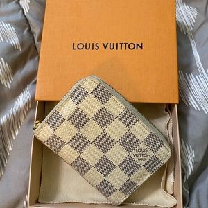 Louis Vuitton Damier Azur Zippy Coin Purse